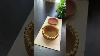 DIY | Sambrani Dhoop Stand making | Episode 1| Creative| #shorts #diy #dhoopstandmaking #terracotta