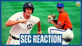 SEC Baseball Reaction: South Carolina Tops LSU, Florida's Pitching, More
