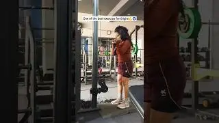 best exercise for thighs #trending #motivation #fitnessinspiration #youtubeshorts #youtuber