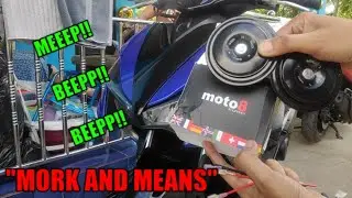 AEROX 155 HORN INSTALLATION | MOTO8 HORN