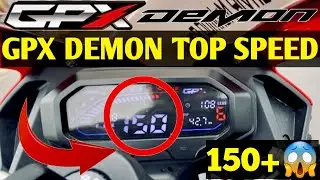 GPX DEMON GR 165r Top Speed || Ready Pick-Up & Top Check || TanviR MahmuD RonY