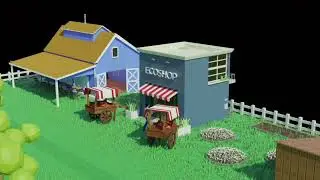 SDSI. farm community 3D