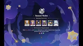 [Imaginarium Theater 4.7] Season 1, Hard Mode | Genshin Impact
