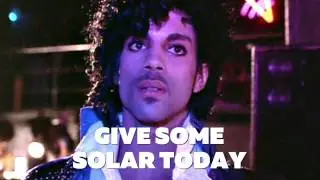 Celebrate Prince's solar legacy - join the new power generation