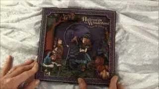 Halloween in Wonderland 3D frame / 2 page mini album