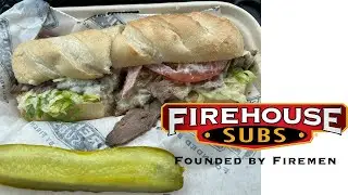 Firehouse Subs *NEW* Prime Rib Steak Sub Review