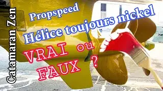 &eacute;p 32 Antifouling, v&eacute;lox et... Je teste le propspeed sur mes h&eacute;lices