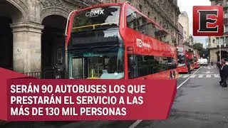 Breves Metropolitanas: Inician pruebas de autobuses con segundo piso del Metrob&uacute;s Reforma