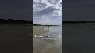 Does the ocean quiet your mind too? #beachvibes #adhdlife #shortsbeta #beachywaves