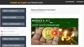 🙎&zwj;♂️Espace membre🙎&zwj;♂️ Formation : Cryptomonnaie Les Masternodes