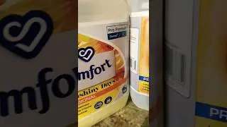 New Comfort fabric conditioner now more washes 🤩🥰 #shorts #viralshort #tiktok #worldwide #comfort