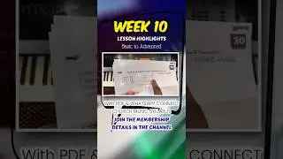 Week 10 | Keyboard Classes | Basic - Advanced Church Music #keyboardlearning #learnkeyboard #piano