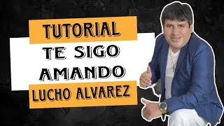La sigo Amando/ Tutoral guitarra/ Lucho alvarez