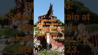 Splash Mountain closing. #magickingdom #disney #disneyland #splashmountain