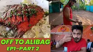 Off To Alibag EP1-Part 2 I Authentic Delicious Seafood I Nagao Beach I Fun With Friends I Vacation