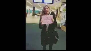 Jes macallan is waiting for her husband at the airport #25