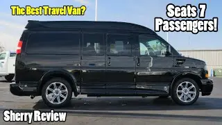 Like A Private Jet! 7 Passenger Luxury Passenger Van | Chad The Van Man