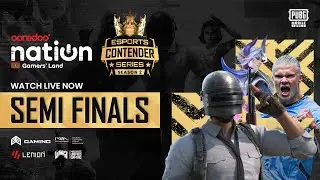 Ooredoo Nation E-sports Contender Series S2 PUBGM Semi Finals Day 1 | Group A vs Group B