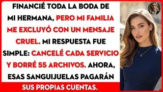 Financié toda la boda, pero mi familia me prohibió ir: Isabella no me quiere allí.
