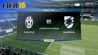 FIFA 16 - Juventus vs. UC Sampdoria @ Juventus Stadium