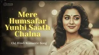 Mere Humsafar Yunhi Saath Chalna 💔 | Old Hindi Romantic Song | Heart Touching 60s-70s Vibe Love Song