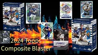 2024 Topps Composite Football. SSP Blaster Hit!