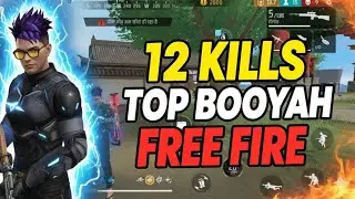 Free fire BR ranked |  | 12 kills top 1 | Best ff Gameplay 🔥