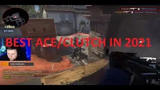 BEST MOMENT 1vs5 on Faceit 2021. AMAZING CLUTCH ACE. Highlight