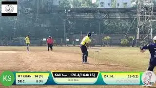 Urban Smasher RD-5 vs K&K Superheroes NMA RD-5 live cricket match | RD MCL-5  live - Bhavdevi Groun