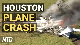 Plane Crashes During Takeoff at Texas&nbsp;Airport; 17 State AGs Urge DOJ Stop Targeting Parents | NTD