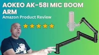 Best Low Profile Mic Arm for Streamers & Podcasters &ndash; AOKEO AK-58i Review