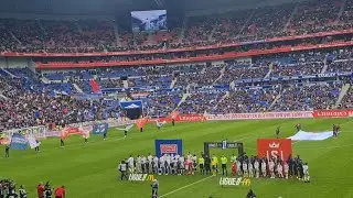 Ambiance avant-match OL 4-0 Reims | 9 f&eacute;vrier 2025 | Parc Olympique Lyonnais