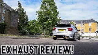 СПЕЦИАЛЬНАЯ ВЫХЛОПНАЯ СИСТЕМА MERCEDES A250 ТРЕСКИВАЕТ И БАХАЕТ!