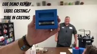 REPLAY -Live Demo-  Label casting/tube in casting