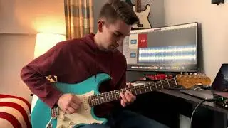 Quick Blues Demo of 2021 Fender American Professional ii Stratocaster (Miami Blue)