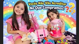 Olha Só o Que a Lanna e a Helena Compraram na Loja de Brinquedos! 😱🎁