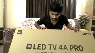Mi TV 4A Pro 43 inch unboxing.