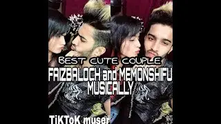 FaizBaloch and MemonShifu best tiktok musically | best cute couple|