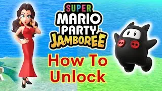 Super Mario Party Jamboree - How to Unlock Pauline & Ninji! [Nintendo Switch 4K Upscaled]