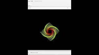 Mind Blowing Rainbow Spiral | Python Code #shorts #youtubeshorts #python