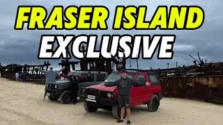 Fraser Island (K&rsquo;gari) put the mighty Pajero to the test and beautiful site ￼