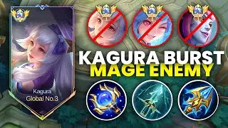 KAGURA FULL MAGIC BURST BUILD !! DAMAGE BROKEN !! KAGURA BEST BUILD 2025 !! E569 - MLBB