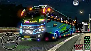 World Tour Bus Driving Game 🚍 | Realistic Bus Simulator 3D Gameplay
