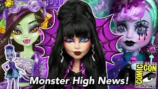 NEW Monster High SDCC Dolls, Live Action movie, Skulltimate Secret Wave 7 dolls and more! 💕