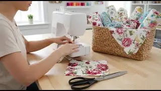 Все просят меня это сшить! 😍Простой подарок, который можно сшить за 13 минут из двух обрезков ткани.