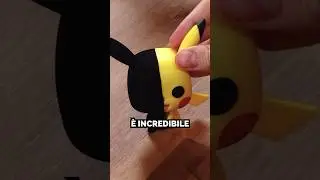 COLORO Pikachu con il NERO PI&Ugrave; NERO al mondo