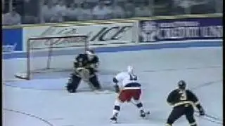 Teemu Selanne's 1st career playoff Hat-Trick-1993