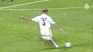 Zinedine Zidane's amazing free-kick goal against Las Palmas for Real Madrid