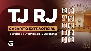 Concurso TJ RJ | Gabarito Extraoficial: Técnico de Atividade Judiciária