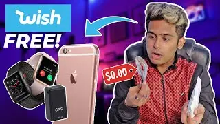 Unboxing FREE Items on Wish! (I got FREE Apple Watch!)